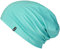 Enter the Complex® Leichte Beanie Mütze, Herren und Damen, Übergangsmütze, Sommer Beanie, Dünne Kopfbedeckung, Baumwolle (Jersey) L/XL, Jade Green