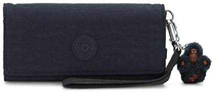 Kipling Rubi Large Wristlet Wallet True Blue Tonal One Size