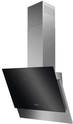 Zanussi Series 60 60cm Angled Cooker Hood - Black