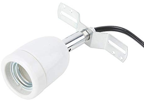 01 Base de Lampe chauffante, Douille de Lampe chauffante, Support de Lampe chauffante pour Lampe chauffante pour Animal de Compagnie(European regulations)