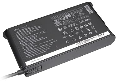 Lenovo 02DL143 originale alimentatore 230 watt forma piccolo per Legion 5-15ACH6H (82JU),15ARH05H (82B1),15IMH05H (81Y6/(82CF), 17ACH6H, 17ARH05H, 17IMH05H, 17ITH6H