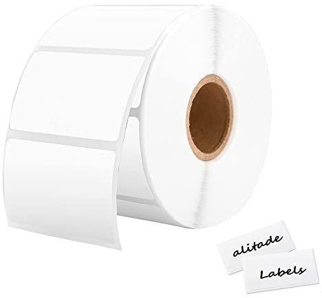 1000 Self Adhesive Address Labels 60mm X 30mm Sticky Labels on a Roll Self Adhesive Labels Thermal Transfer Label Stickers