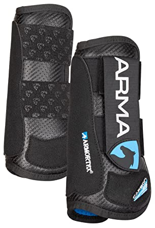 Shires ARMA Carbon Flex Sehnenstiefel, Schwarz