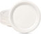 100 platos de papel desechables de 23 cm, color blanco, redondo, platos desechables grandes, plato desechable de caña de azúcar, platos para fiestas, plato de papel biodegradable, grande, gran tamaño