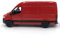 ICE TOYS 1:48 Scale Model Car with Opening Door (Red Van)