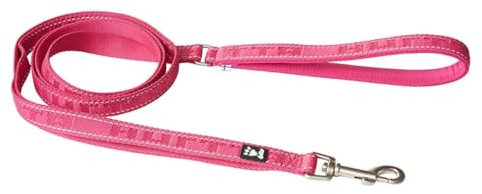 Hurtta Casual Reflektierende Hundeleine ECO auf 100% recyceltes Polyester, Reißfestigkeit getestet (180 * 20 mm, Ruby)