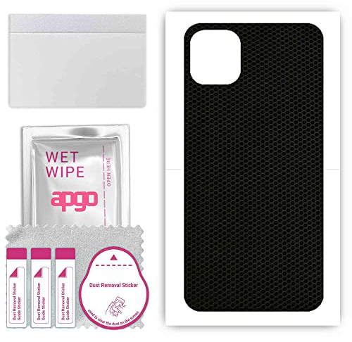 apgo BACK SKIN Film Pellicola protettiva Protezione Posteriore per Apple iPhone 11 Pro Max, skin sticker film foil vinyl Matrix
