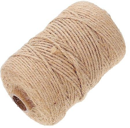 OSALADI 2 Rollen Schmuckherstellung Schnur Schnur Handwerk Schnur Seil Material Home Decor Lagerung Verpackung Elegant Khaki