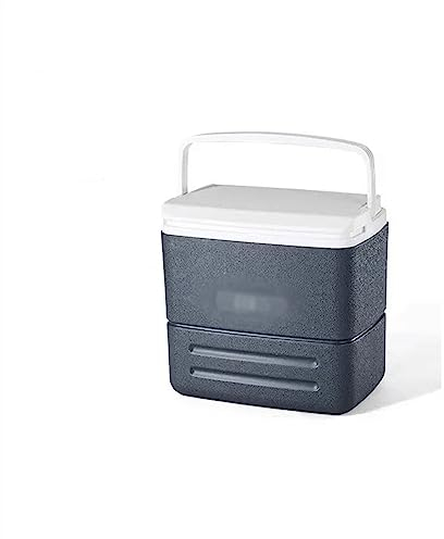 Ice Buckets 8.2L/17L/26L Ice Bucket with Handle Ice Bucket Plastic Cooler Stall Ice Smoothies Camping Food Insulation Box Home Refrigeration Box Fishing Seafood Takeaway Outdoor Ice Bucket Wine Bucket