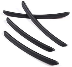 Kotflügelverbreiterung Für Golf 8 2020-2022 Schwarz Auto Fender Flares Schlamm Klappen Arch Rad Augenbraue Lippen Streifen Trim Aufkleber Auto Zubehör BLNETU