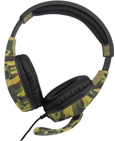 Homoyoyo Cuffie Da Gioco Mimetiche Per Computer Portatili Cellulari Console Di Gioco Con Subwoofer