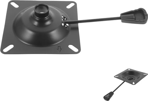 DIYEAH Chair Swivel Base Plate Replacement for Office Chairs Tilt Control Mechanism Compatible Rolling Stools Non-Explosive Design for Safe Use
