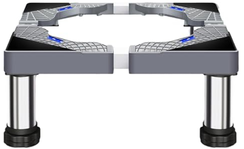 Combo Lavadora-Secadora – Soporte De Lavadora Estable | Base De Dispositivo Ajustable, Soporte De Refrigerador Apilador De Lavadora Y Secadora Para Electrodomésticos De Nevera Y Lavadora