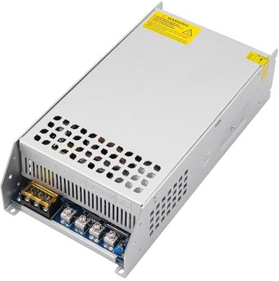 Transformator, Schaltnetzteil, Transformator-Industrieadapter 300-1500W Silber Für Gleichstrom-Haushaltsgeräte, Straßen-Werbeschilder, Leuchtbuchstaben (24V)
