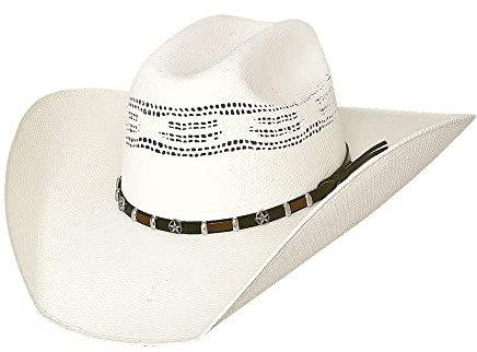 GO-Round 20X Strohhut Cowboyhut Creme weiß Natural (DE/NL/SE/PL, Numerisch, 55, Natural)