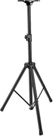 Soportes para Altavoces Soporte para Altavoz para Monitor de Estudio, Soporte para trípode Plegable Profesional, Soporte Ajustable en Altura para Escenario o Estudio (Color: Negro,