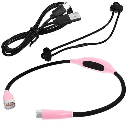 VILLCASE Lampe De Lecture Rechargeable Autour Du Cou Lumière De Lecture Ergonomique Pour Amateurs De Pratique Et Fonctionnel