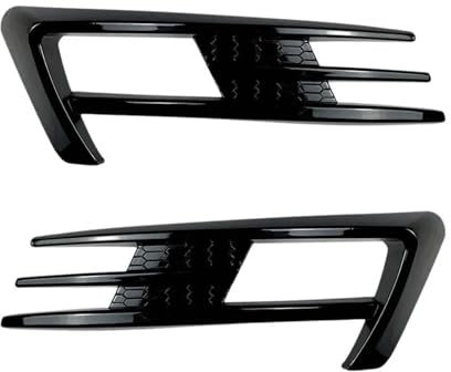 ECKBRJA Für VW Für Golf 7 MK7 2013 2014 2015 2016 Frontstoßstange Spoiler Abdeckung Splitter Bodykit Auto-Frontspoiler(Glänzend schwarz)