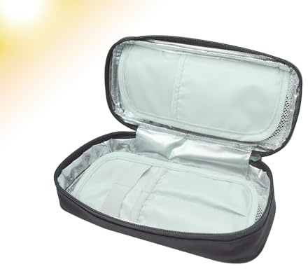 Handy-Kühltasche schützt Ihr Telefon vor extremer Hitze und Kälte, um die Akkulaufzeit zu verlängern, Fallschutz, perfekt für Auto/Wandern/Camping/Bergsteigen, inklusive 2 wiederverwendbaren Kühlakkus