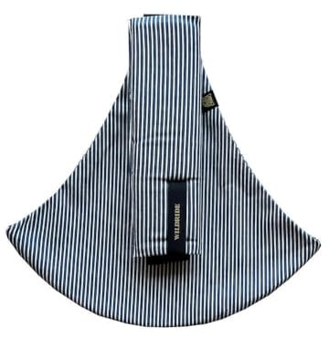 Wildride Kindertrage Stripe (Hüfttrage) (Indigo Stripe)