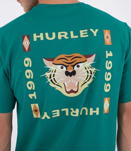 Hurley Herren Men's Short-Sleeved Surf Lycra - Bolud Vest