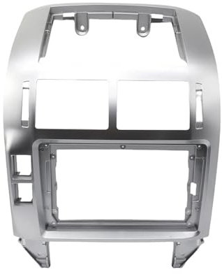 Radioblende Set Einbaurahmen für Autoradios passend für VW Polo MK4 6Q 9N 9N3 (2004–2011), 9 Zoll, Stereoanlage, Kabelbaum, Stromkabel, CAN-Bus, Montagesatz