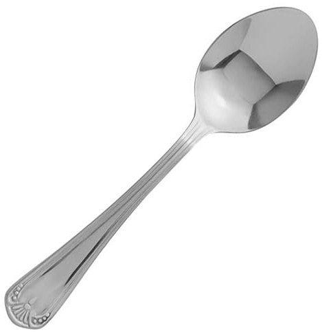 Utopia Jesmond Tea Spoon - Pack of 12 - Elegant Cutlery, 18/0 Stainless Steel