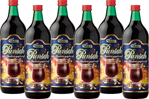 St. Lorenz Punsch mit Amaretto-Geschmack (6 x 1 l)