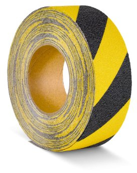 Antirutschbelag Universal schwarz/gelb - 50 mm x 18,3 m - 1 Rolle