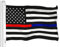 G128 Thin Blue line Thin red line Flag 150d Polyester 3x5 ft Printed us-Flagge messingösen schwarz weiß rot us-Flagge