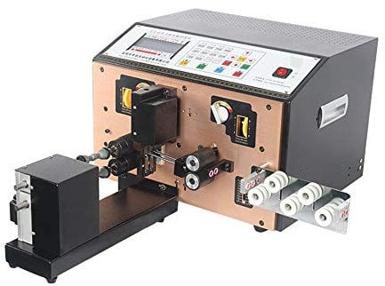 CGOLDENWALL Automatic Computer Wire Stripping Machine Wire and Cable Stripping Machine Cutting Machine Cutting Line Splitting Twisting Machine CE (HY230ST (0.1-50 Square))