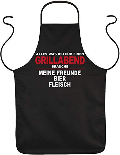 trag-das lustige Fun Grillschürze Grillabend - Geschenk Grill Spaß Schürze Kochschürze Küche