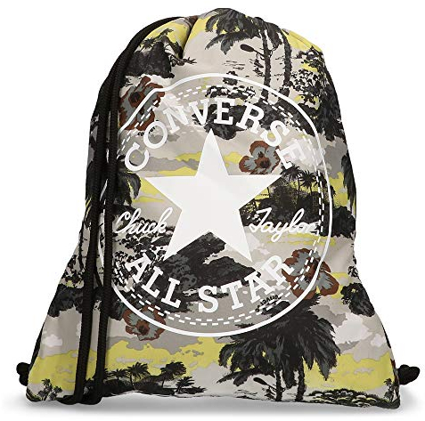 Converse Flash Gymsack Mochila con Cordones, Unisex Adulto, Cool Grey, 14l