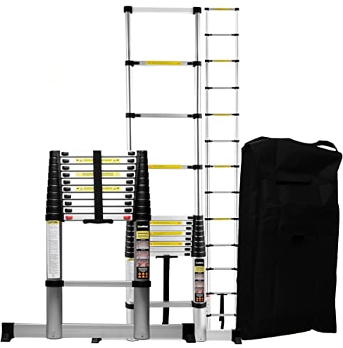 ππππ
ππ
πππ Aluminium Teleskopleiter CF-101B | π πππππ ππππππππ - Finger Protection - Trittleiter - Stehleiter - Ausziehleiter - Anlegeleiter (3.2 Meter Soft Close)