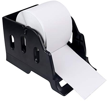 LabelRange Etikettenhalter für Rollen und Fächerfalz-Etiketten – Schreibtisch-Etiketten-Drucker Zubehör