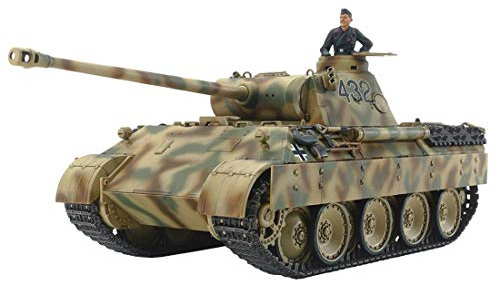 Tamiya - 1:48 Panther Version D, Faithful Replica, Model Building, Plastic Kit, Crafts, Hobby, Gluing, Plastic Kit, Assembling