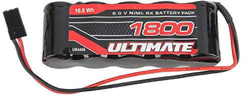 Ultimate RC NiMh Akku 6.0V 1800mAh Empfänger JR Stecker Flat …