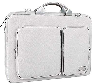 13.3 Zoll Laptoptasche Aktentaschen Handtasche Mit Mehrere Taschen, Rucksack Umhängetasche Laptop Tasche, Business Backpack, Multifunktions Reise Rucksack,Grau