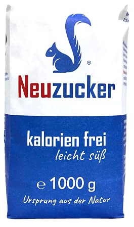 Neuzucker kalorien frei, Erythrit aus Europa, zuckerfrei, 1kg (1 kg)