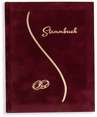 A5 Stammbuch Renkaat für Hochzeit FÜR ALLE Formate (Klassik, A5, A4) Stammbuch der Familie incl. Klarsichthüllen und Einleger