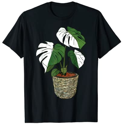 Indoor Plants, Plant Lover, Variegated Monstera T-Shirt
