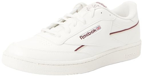 Reebok Herren Club C 85 Vegan Sneaker,Chalk Clamar Stucco,37.5 EU