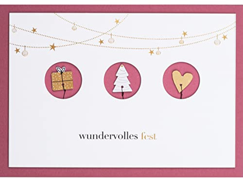 Räder Weihnachtskarte Wundervolles Fest