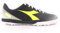 Diadora Pichichi 6 Tfr, Zapatillas de fútbol Hombre, Black Yellow Fluo DD White, 40 EU