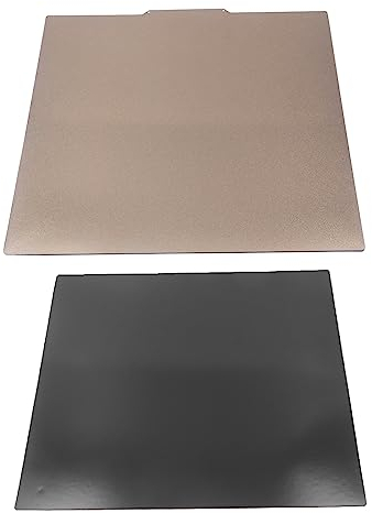 3D-Druckerzubehör Druckplatte 450 X 450 mm Doppelseitig Strukturiertes PEI Blatt Flexible Federstahl Bauplatte mit Selbstklebender Magnetfolie 200 ℃ PEI Blatt für CR10 3D Drucker