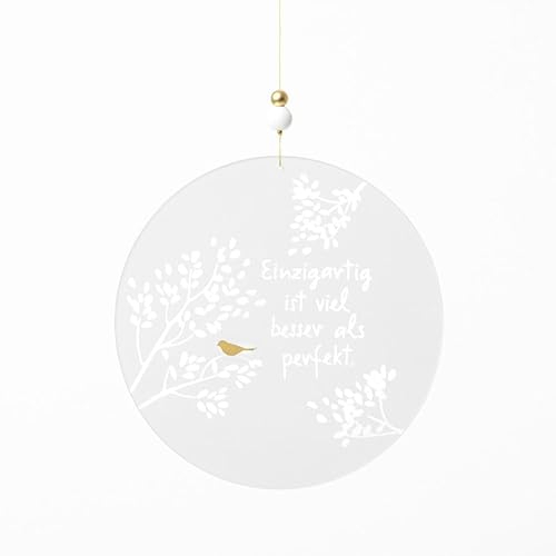 Räder Glaspoesie hängend Einzigartig ist viel Besser als perfekt