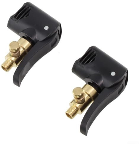 Innovative Dual Head Air Pump Adapter Valve for Presta Tubes Pack of 2