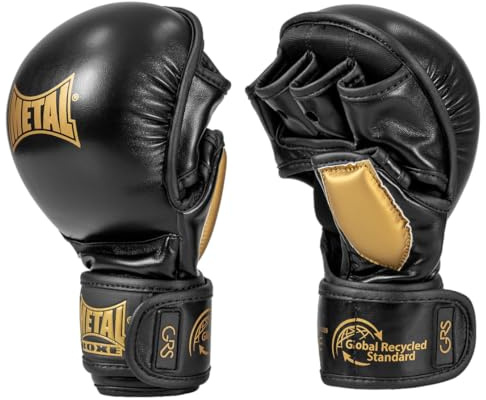 METAL BOXE - Strike GRS Handschuhe für Freikampf-MMA-Wettkämpfe, Größe XL