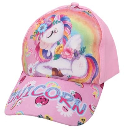 QLEUIFT 1 pcs Mädchen Baseballkappe Verstellbarer Kinder Snapback Trucker Cap Baumwolle Mädchen Baseball Mütze Sonnenhut