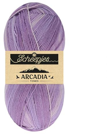 Scheepjes Arcadia Tones 1x100g - 704 Valley, Lila Sockenwolle